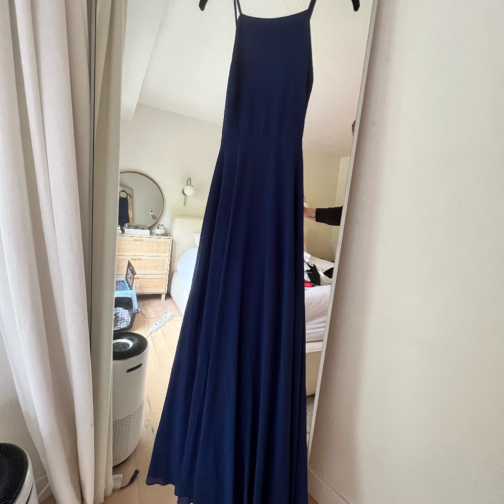 Lulu's Navy Maxi Dress